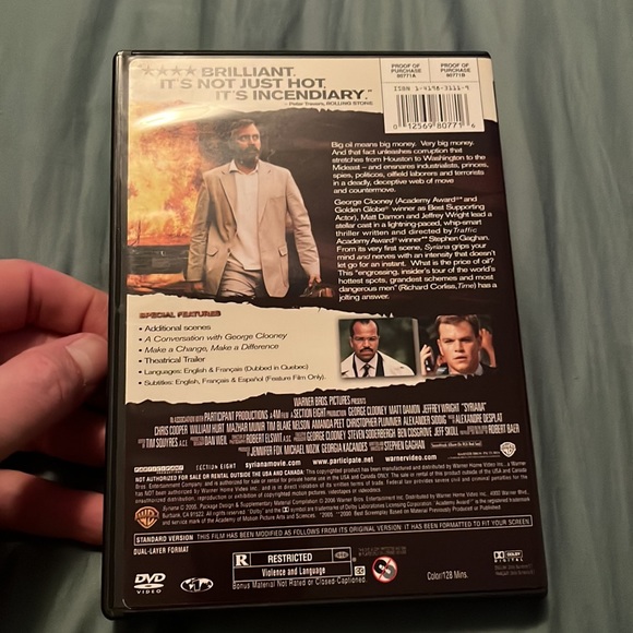 Used Syriana DVD - Picture 2 of 5